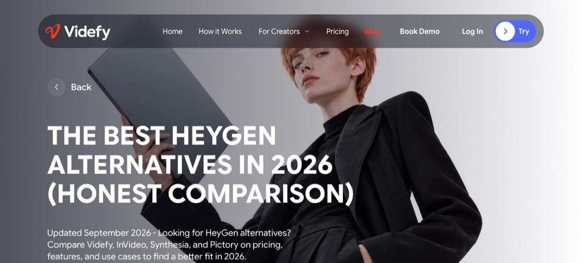 The Best HeyGen Alternatives in 2026 on Videfy