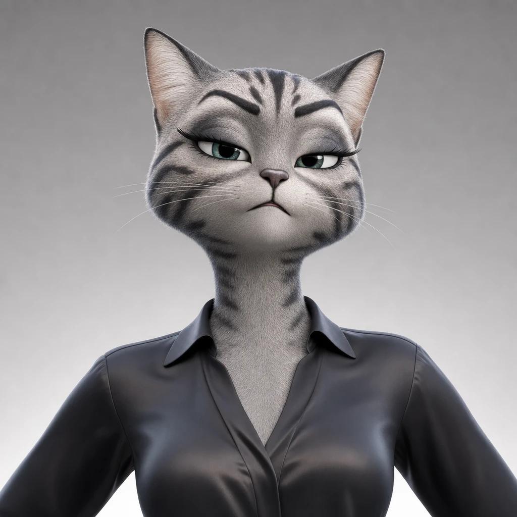 Catherine Paws, a realistic talking animal AI character