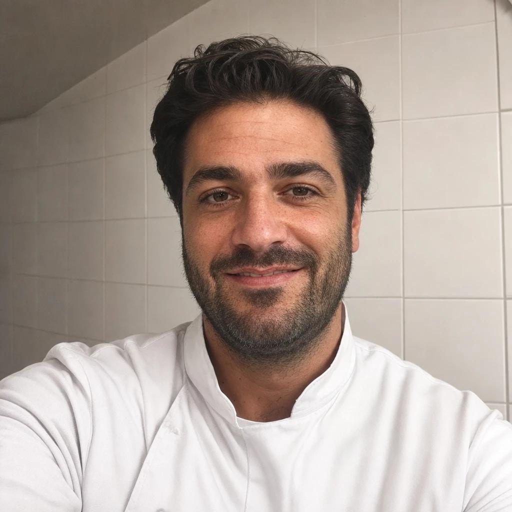 Marco Ferretti, a realistic professional AI character