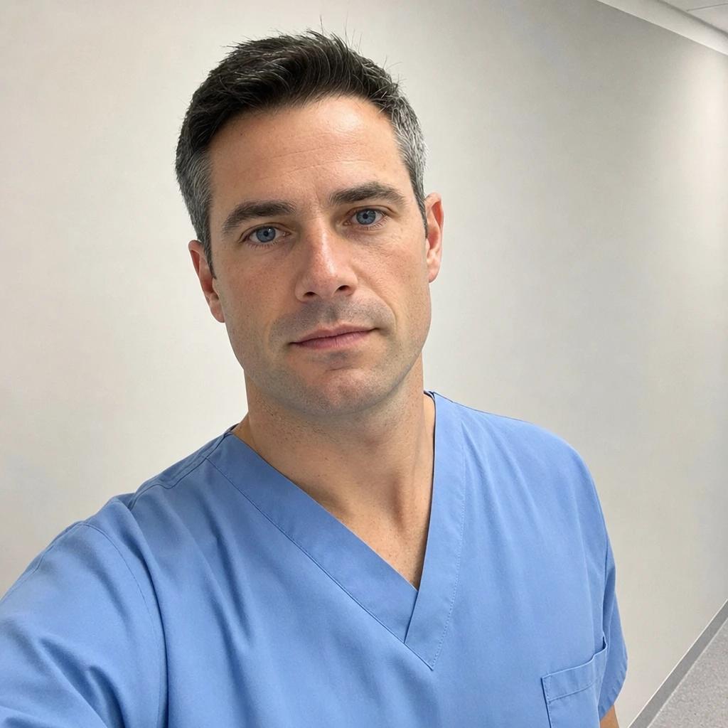 Owen Mackay, a realistic professional AI character